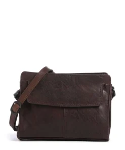 Spikes & Sparrow Crossbody Bags-Bronco Leyla Crossbody bag fine grain leather