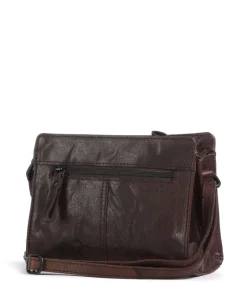 Spikes & Sparrow Crossbody Bags-Bronco Leyla Crossbody bag fine grain leather
