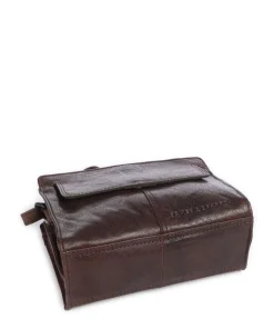 Spikes & Sparrow Crossbody Bags-Bronco Leyla Crossbody bag fine grain leather