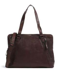 Spikes & Sparrow Business- & Laptop Bags-Bronco Lilian Laptop bag 15″ fine grain leather