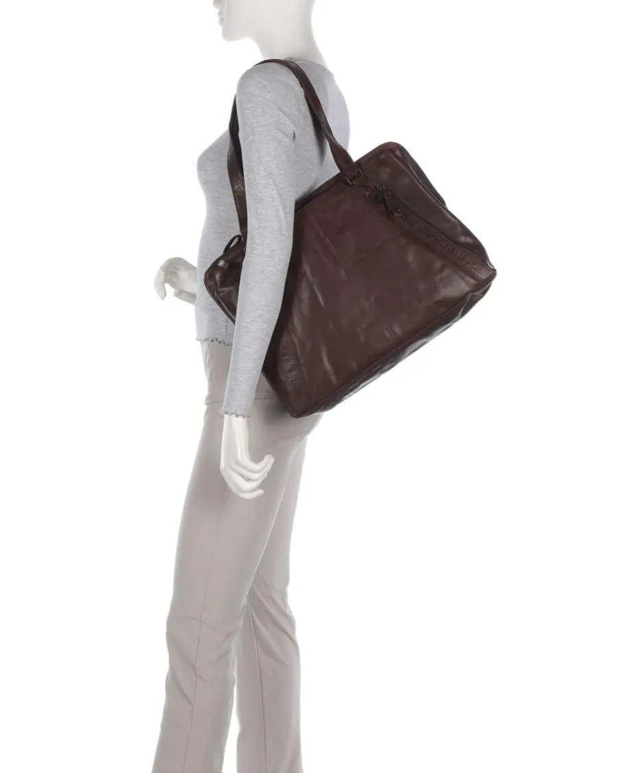 Spikes & Sparrow Business- & Laptop Bags-Bronco Lilian Laptop bag 15″ fine grain leather