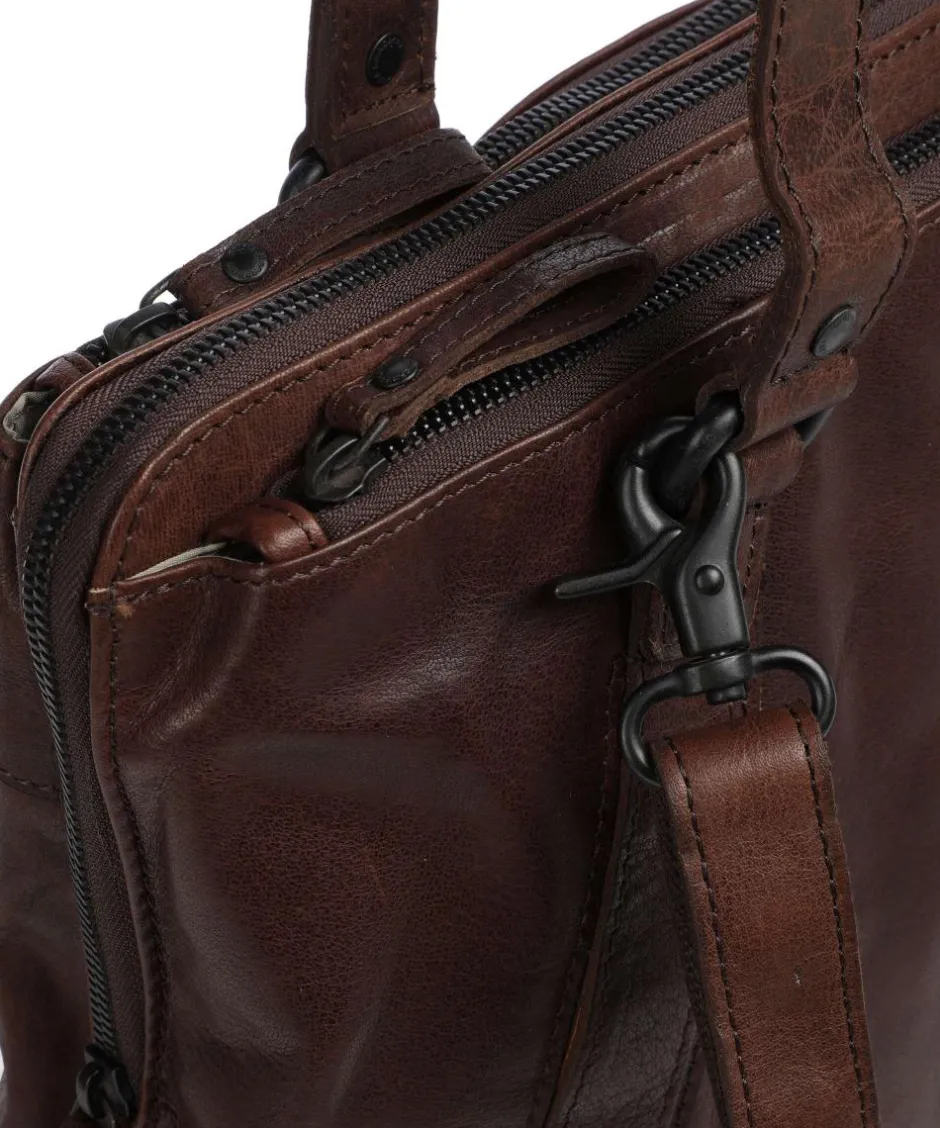 Spikes & Sparrow Business- & Laptop Bags-Bronco Lilian Laptop bag 15″ fine grain leather
