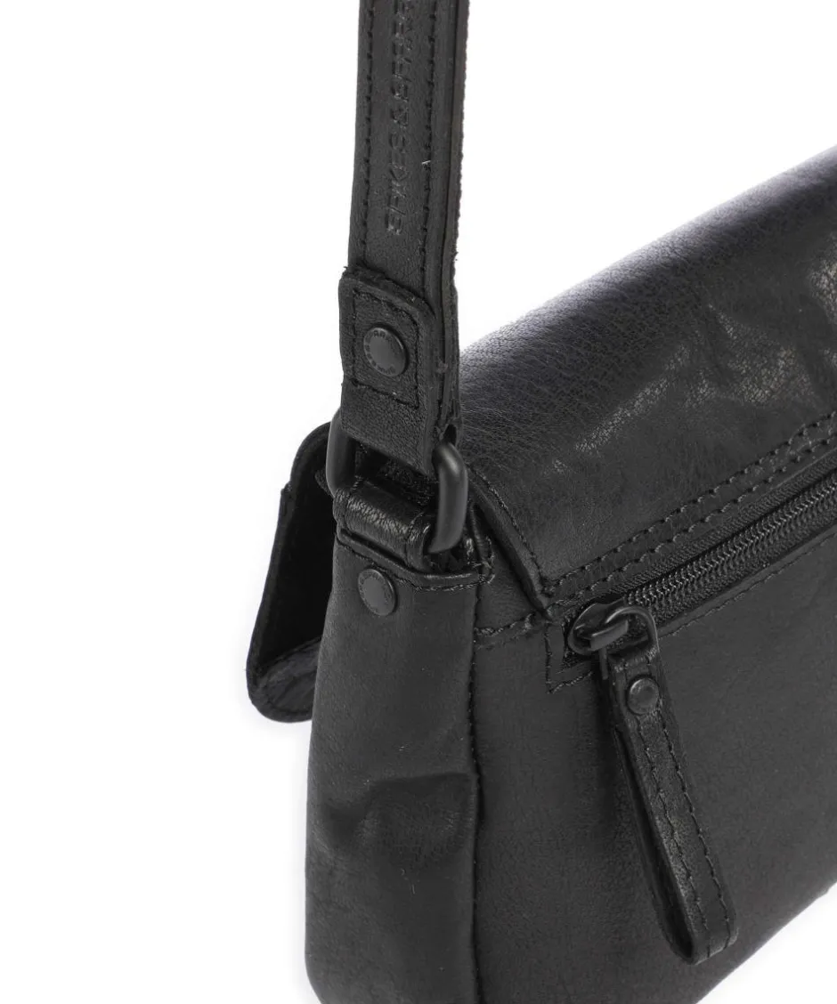 Spikes & Sparrow Crossbody Bags-Bronco Linne Crossbody bag fine grain leather