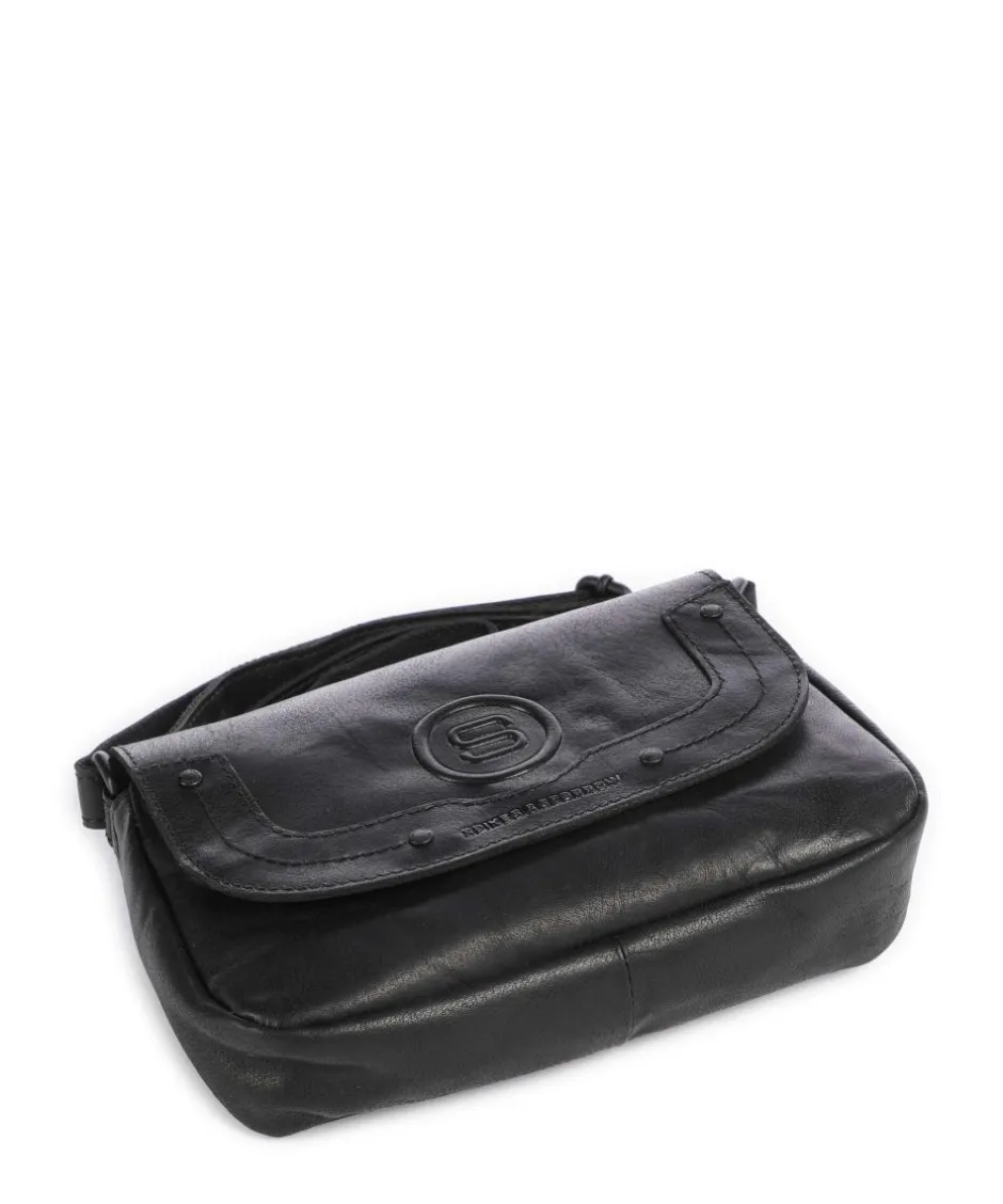 Spikes & Sparrow Crossbody Bags-Bronco Linne Crossbody bag fine grain leather