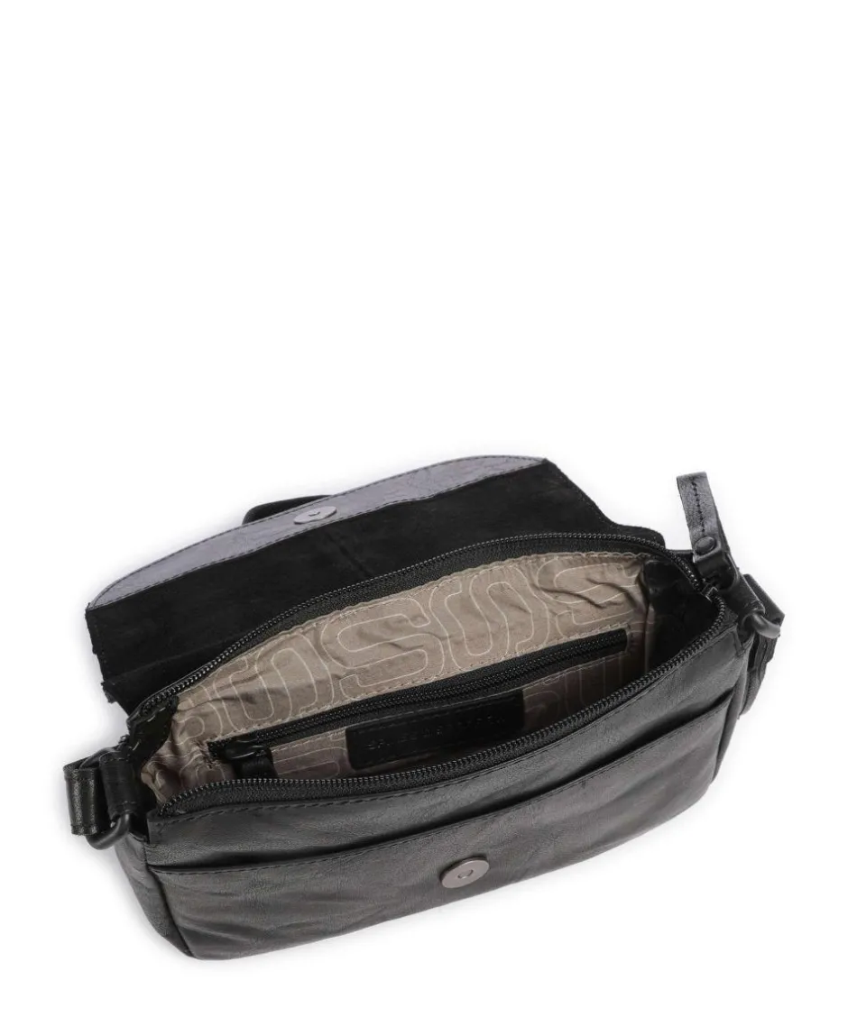 Spikes & Sparrow Crossbody Bags-Bronco Linne Crossbody bag fine grain leather