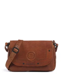 Spikes & Sparrow Crossbody Bags-Bronco Linne Crossbody bag fine grain leather