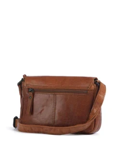Spikes & Sparrow Crossbody Bags-Bronco Linne Crossbody bag fine grain leather
