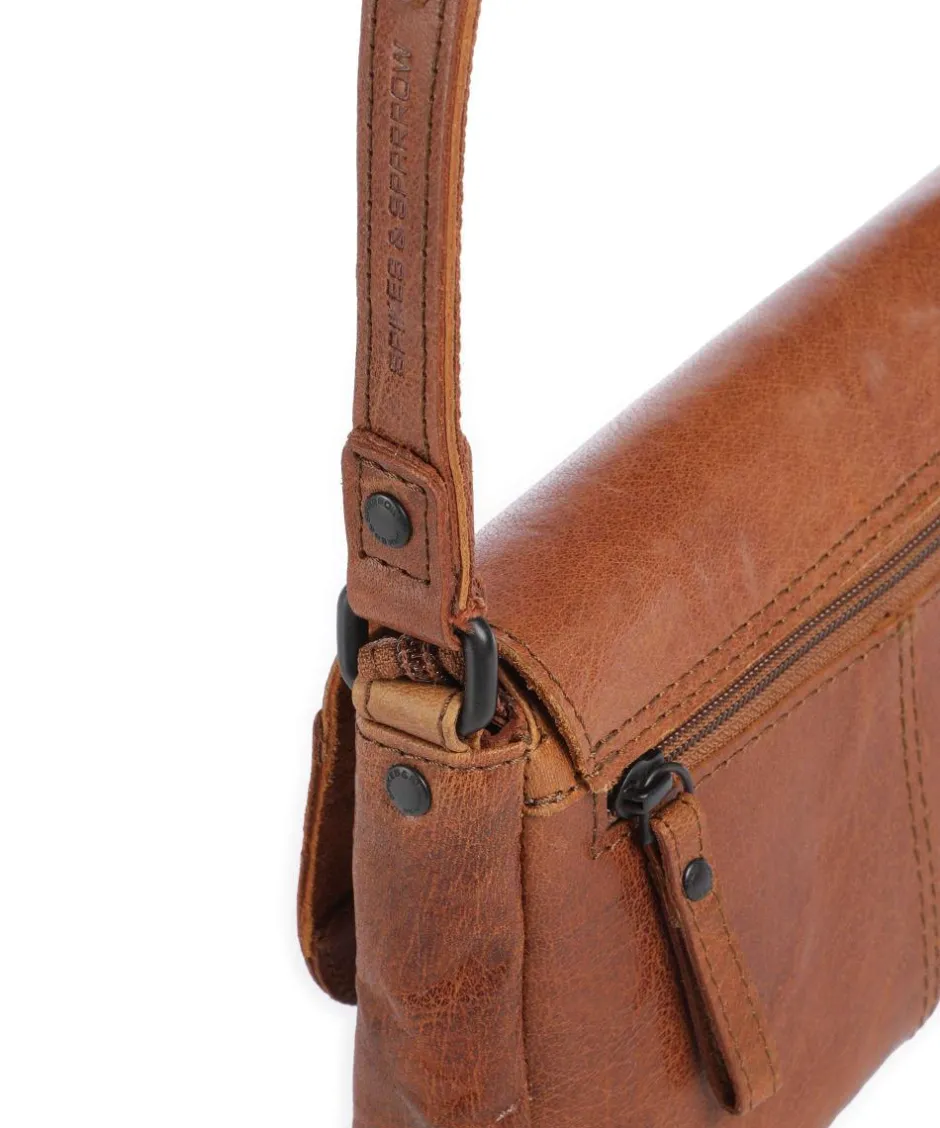 Spikes & Sparrow Crossbody Bags-Bronco Linne Crossbody bag fine grain leather