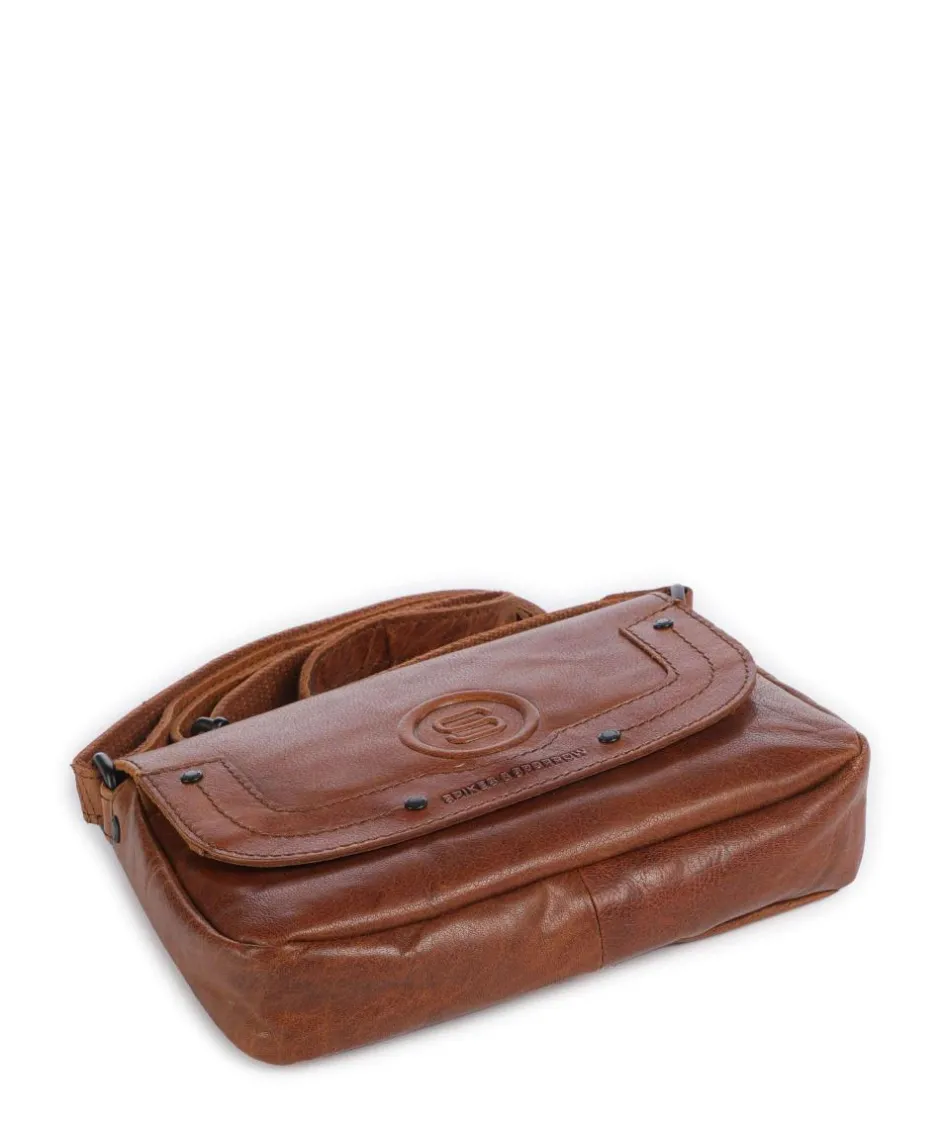 Spikes & Sparrow Crossbody Bags-Bronco Linne Crossbody bag fine grain leather