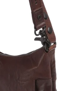 Spikes & Sparrow Shoulder Bags|Hobo Bags-Bronco Sherrill Hobo bag fine grain leather