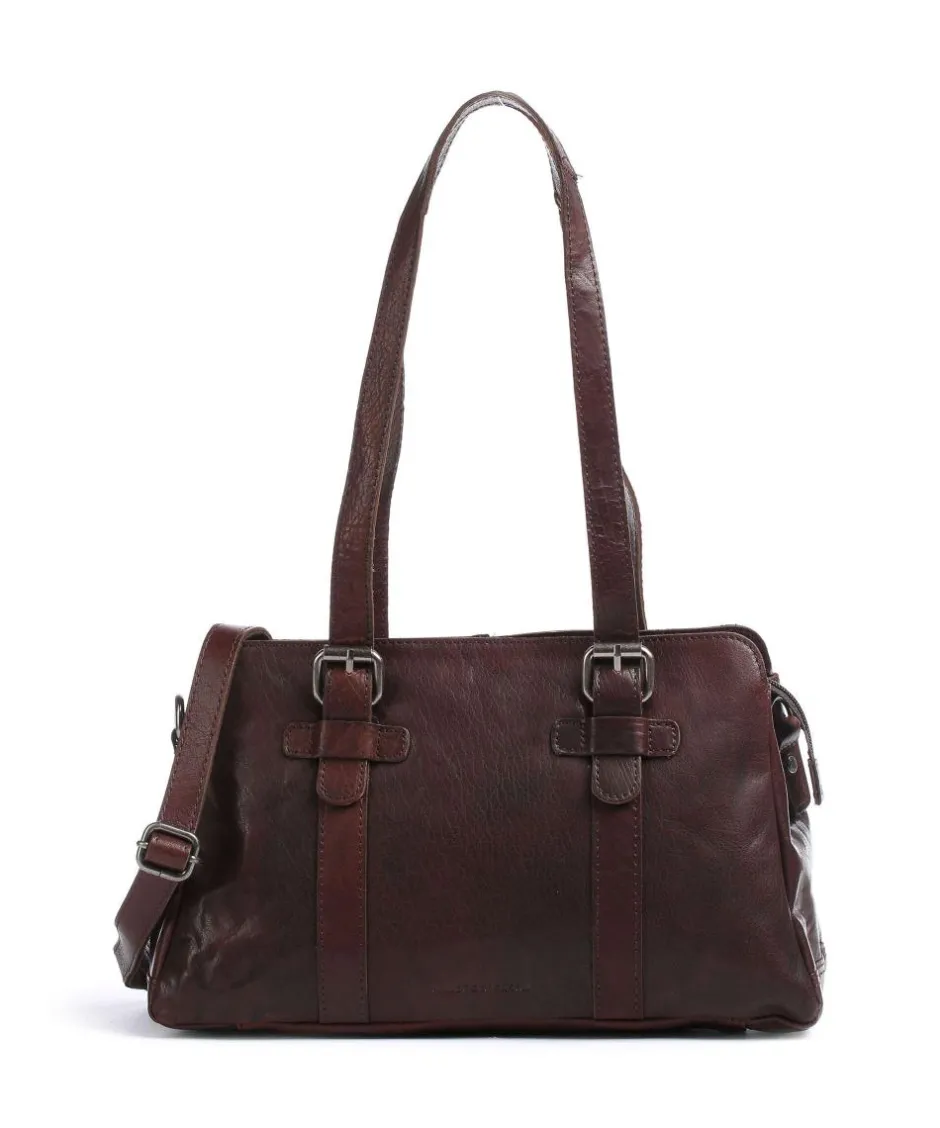 Spikes & Sparrow Shoulder Bags-Bronco Shoulder bag buffalo leather