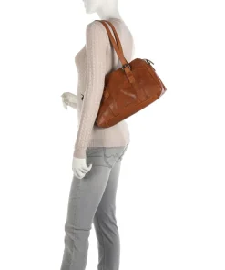 Spikes & Sparrow Shoulder Bags-Bronco Shoulder bag buffalo leather