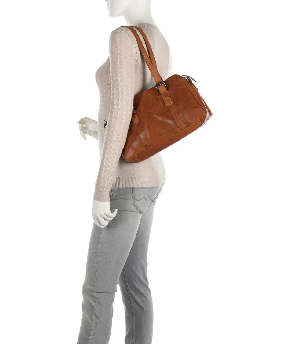 Spikes & Sparrow Shoulder Bags-Bronco Shoulder bag buffalo leather