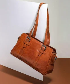 Spikes & Sparrow Shoulder Bags-Bronco Shoulder bag buffalo leather