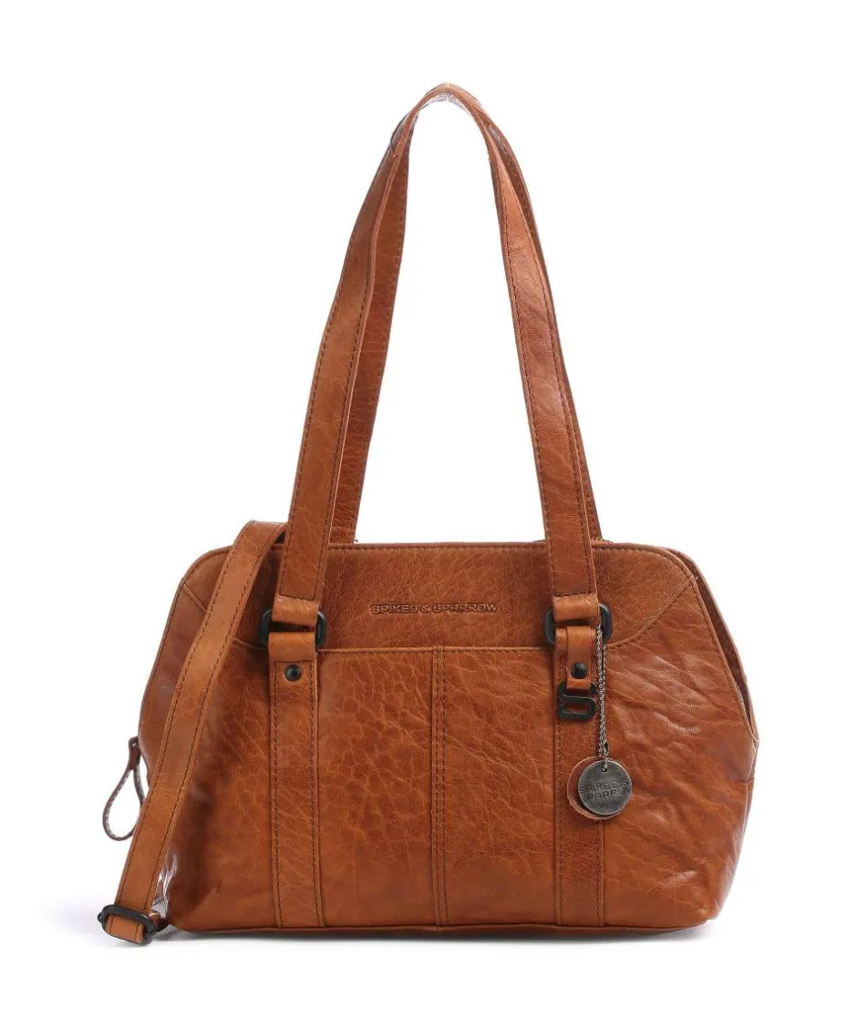 Spikes & Sparrow Shoulder Bags-Bronco Shoulder bag fine grain leather