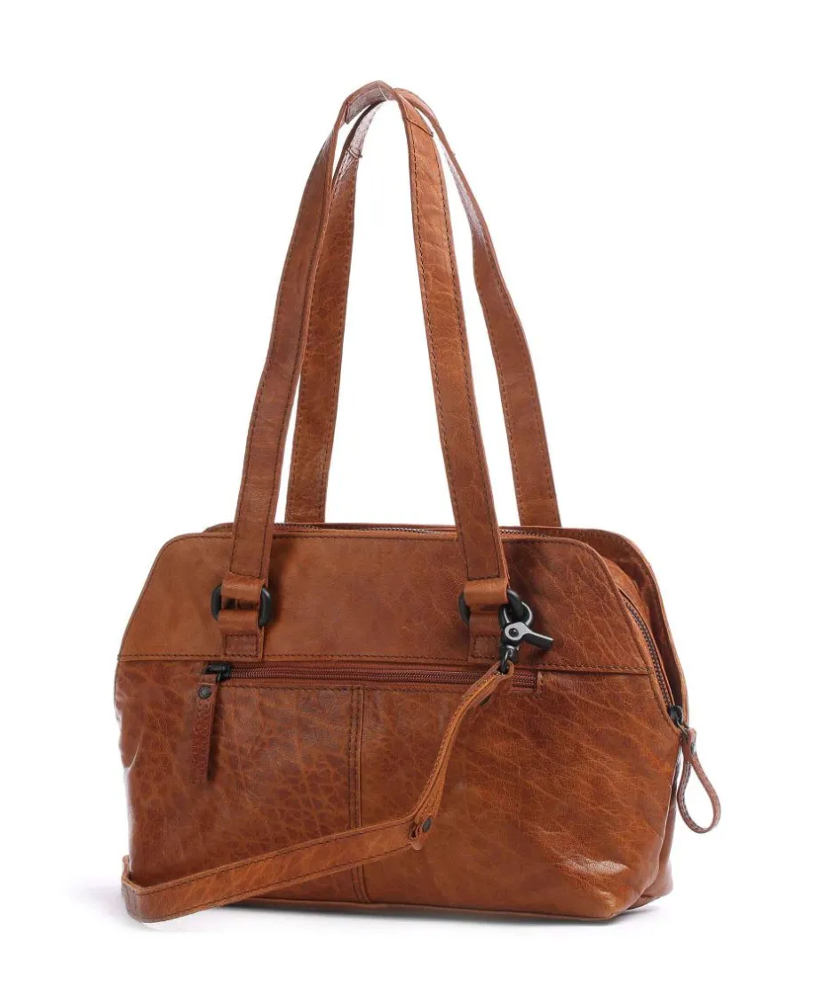 Spikes & Sparrow Shoulder Bags-Bronco Shoulder bag fine grain leather