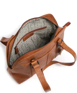 Spikes & Sparrow Shoulder Bags-Bronco Shoulder bag fine grain leather