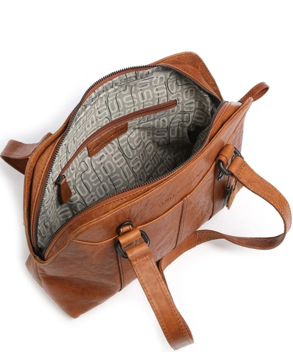 Spikes & Sparrow Shoulder Bags-Bronco Shoulder bag fine grain leather