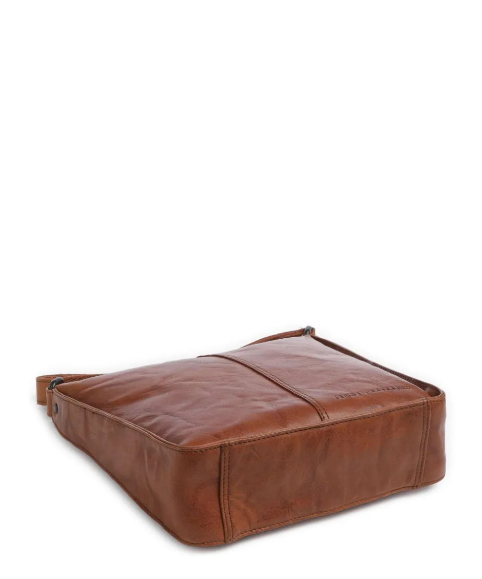 Spikes & Sparrow Crossbody Bags-Bronco Titia Crossbody bag grained leather