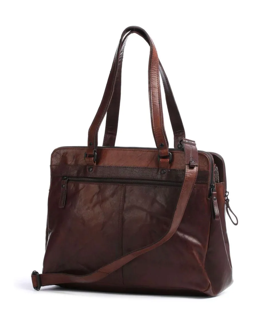 Spikes & Sparrow Tote Bags-Bronco Tote bag 15″ buffalo leather