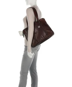 Spikes & Sparrow Tote Bags-Bronco Tote bag 15″ buffalo leather