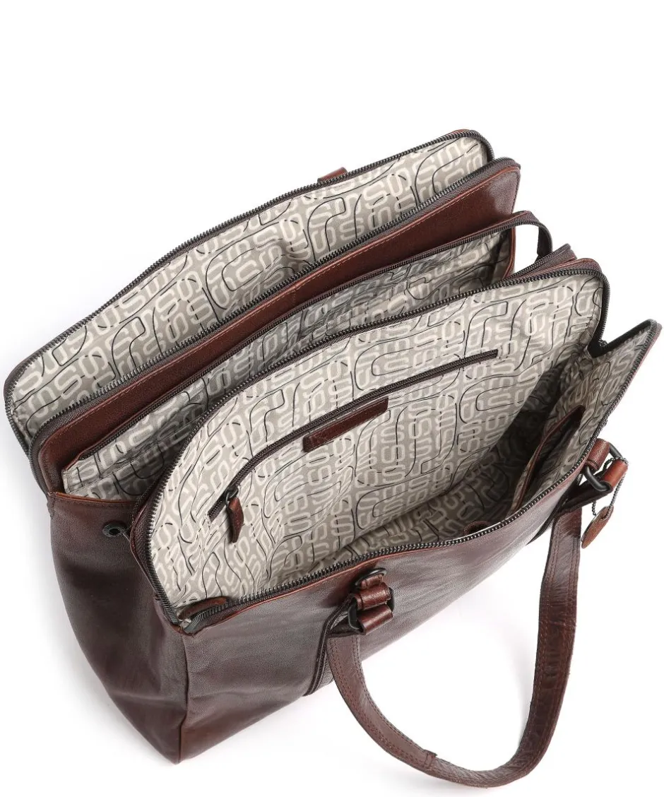Spikes & Sparrow Tote Bags-Bronco Tote bag 15″ buffalo leather