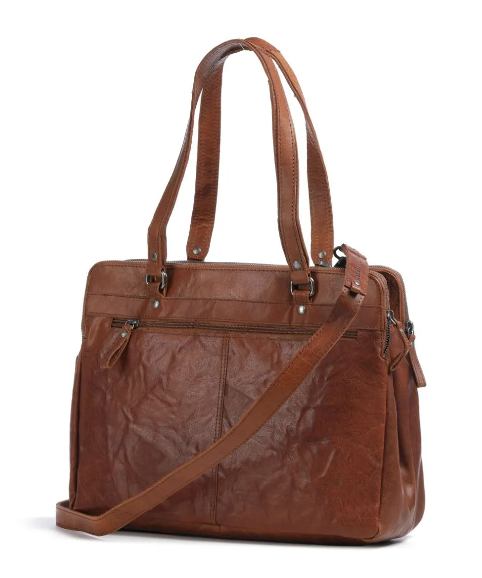 Spikes & Sparrow Tote Bags-Bronco Tote bag 15″ buffalo leather
