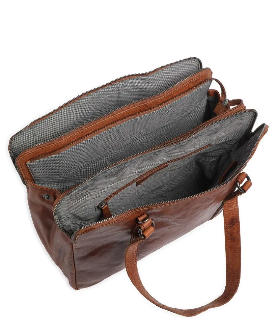 Spikes & Sparrow Tote Bags-Bronco Tote bag 15″ buffalo leather