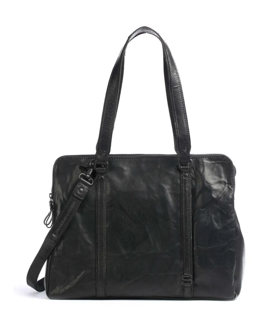 Spikes & Sparrow Tote Bags-Bronco Tote bag 15″ buffalo leather