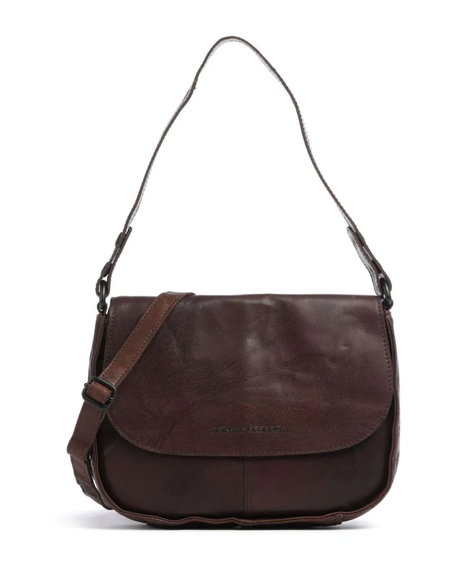 Spikes & Sparrow Shoulder Bags-Bronco Yaris Shoulder bag grained leather