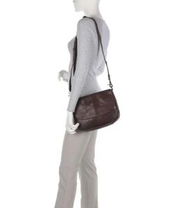 Spikes & Sparrow Shoulder Bags-Bronco Yaris Shoulder bag grained leather