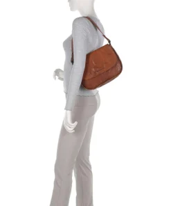 Spikes & Sparrow Shoulder Bags-Bronco Yaris Shoulder bag grained leather