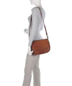 Spikes & Sparrow Shoulder Bags-Bronco Yaris Shoulder bag grained leather