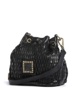 Campomaggi Hobo Bags|Crossbody Bags-Bucket bag grained cow leather