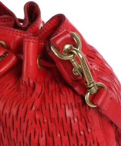 Campomaggi Hobo Bags|Crossbody Bags-Bucket bag grained cow leather
