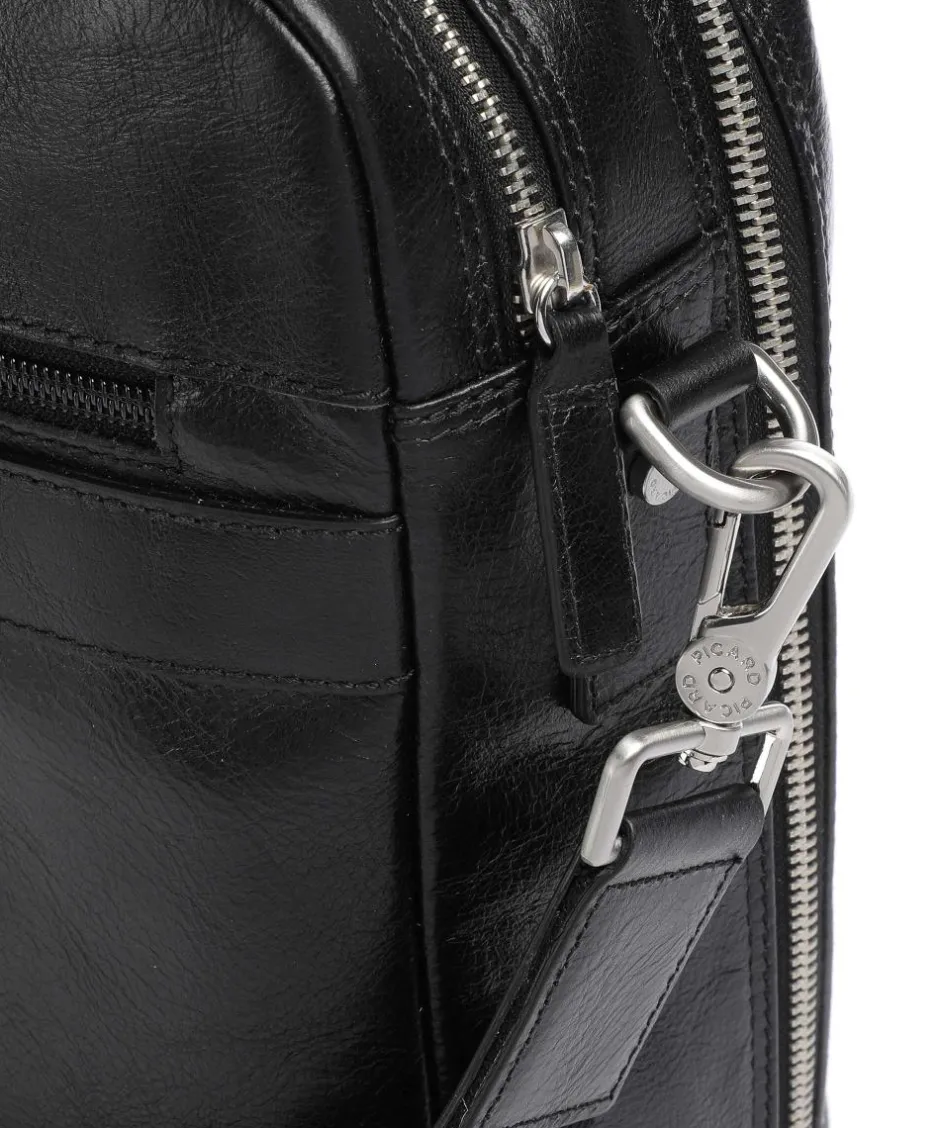 Picard Business- & Laptop Bags-Buddy Briefcase 15″ buffalo leather