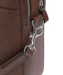 Tiger of Sweden Business- & Laptop Bags-Burin Briefcase 16″ grained cow leather