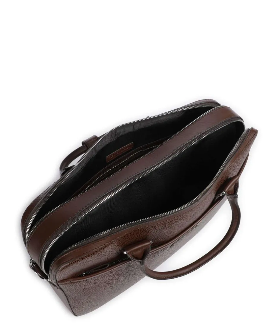 Tiger of Sweden Business- & Laptop Bags-Burin Briefcase 16″ grained cow leather