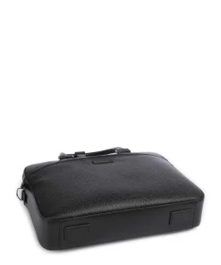 Tiger of Sweden Business- & Laptop Bags-Burin Briefcase 16″ grained cow leather