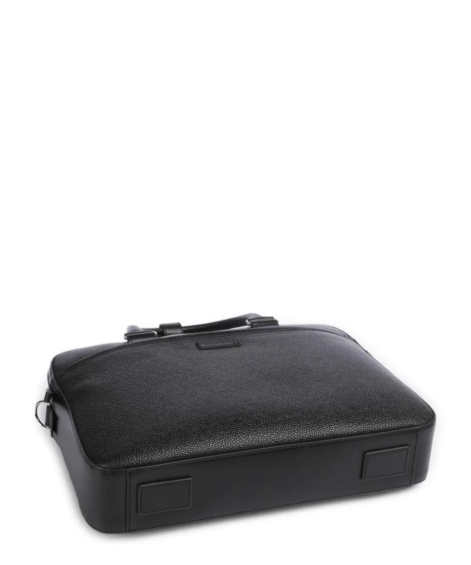 Tiger of Sweden Business- & Laptop Bags-Burin Briefcase 16″ grained cow leather