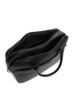 Tiger of Sweden Business- & Laptop Bags-Burin Briefcase 16″ grained cow leather