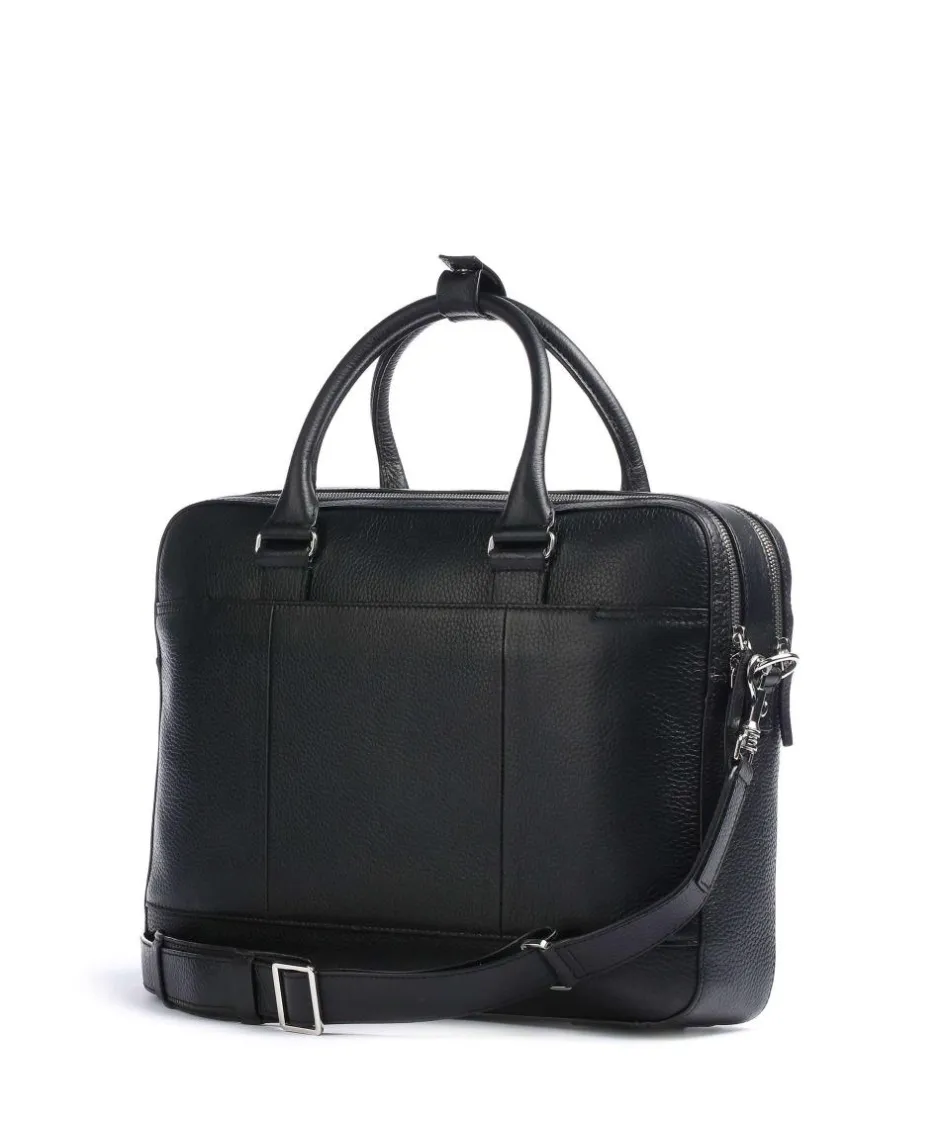 Tiger of Sweden Business- & Laptop Bags-Burin Briefcase grained calfskin