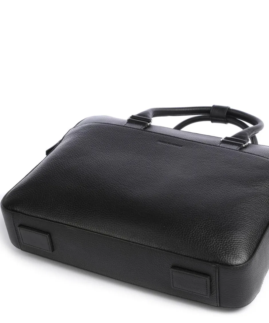 Tiger of Sweden Business- & Laptop Bags-Burin Briefcase grained calfskin