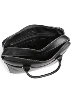 Tiger of Sweden Business- & Laptop Bags-Burin Briefcase grained calfskin