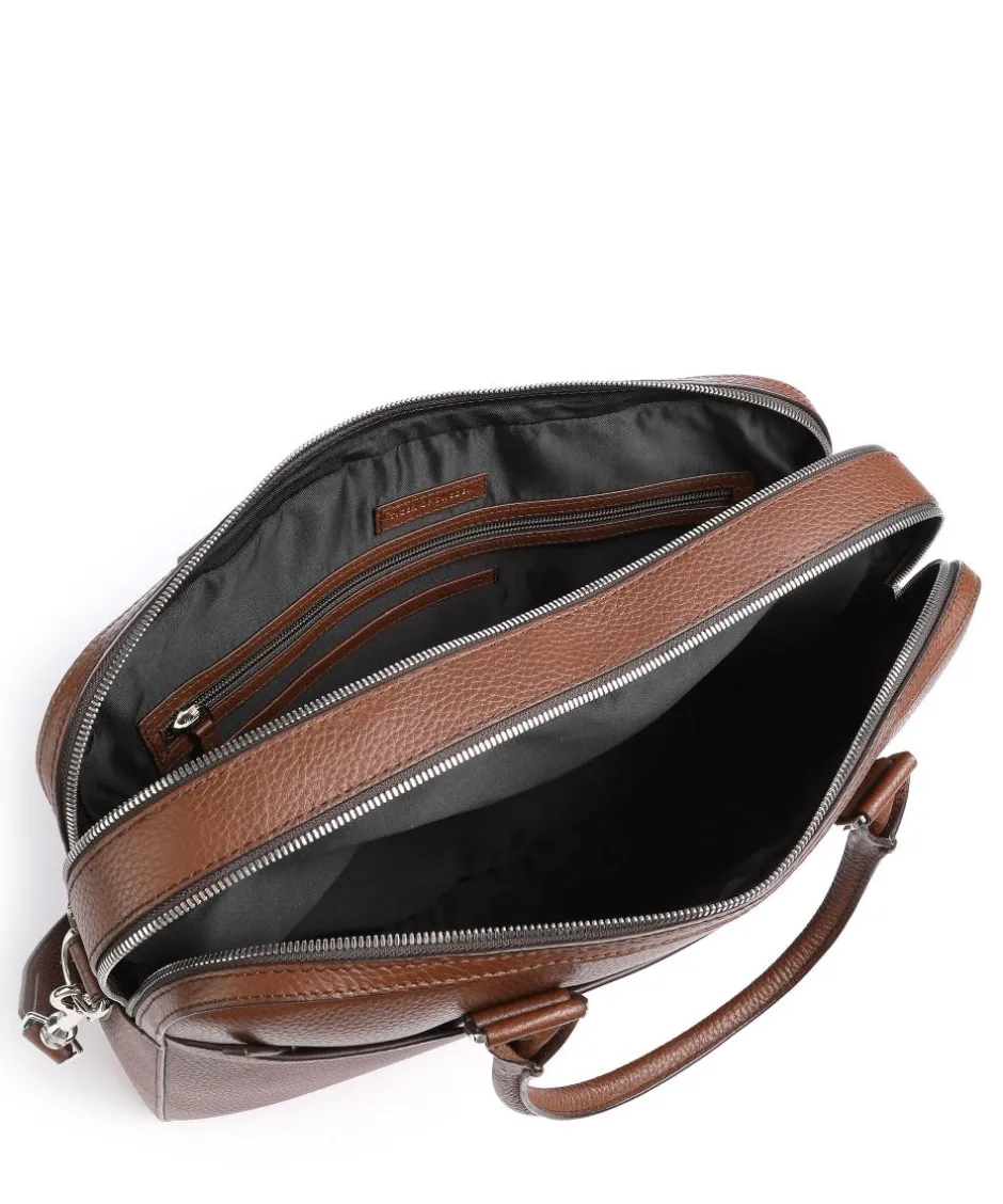 Tiger of Sweden Business- & Laptop Bags-Burin Briefcase grained calfskin