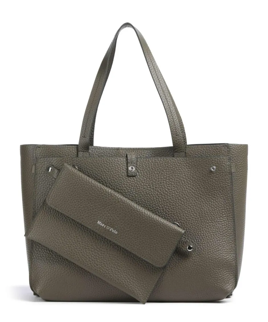 Marc O Tote Bags-Busin M Tote bag 15″ grained cow leather