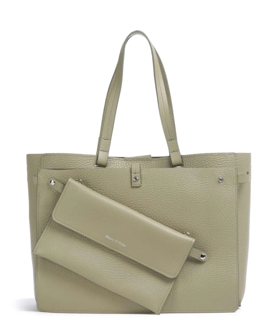 Marc O Tote Bags-Busin Tote bag 14″ grained cow leather