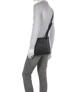 Emporio Armani Crossbody Bags-Business Crossbody bag grained cow leather