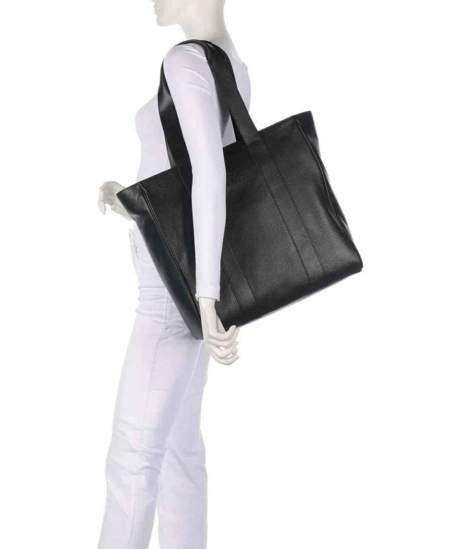 Emporio Armani Tote Bags-Business Tote bag 15″ grained cow leather