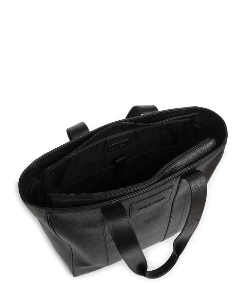 Emporio Armani Tote Bags-Business Tote bag 15″ grained cow leather
